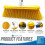 Soft Indoor Broom Long Handle Sweeping Brush Cleaning Floor Yellow 7