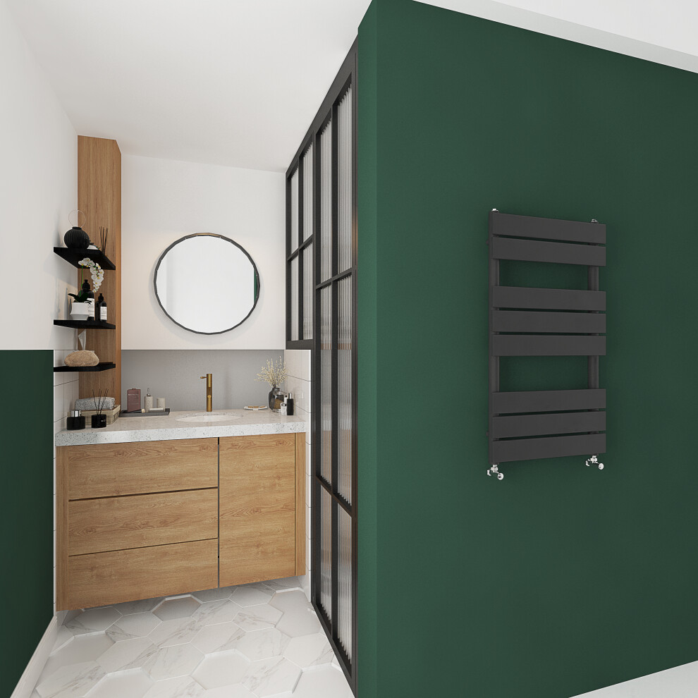 Clearance Sale Towel Rail Radiator C Anthracite 650x400mm