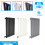 AICA Clearance Sale Oval Column Radiator Single Anthracite 600x413mm 2