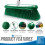 Soft Indoor Broom Long Handle Sweeping Brush Head Cleaning Floor Green 9