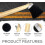 Tar Brush Long Handled Wood 47" Decking Paint Striker Angled Coating 2