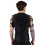 (Small ) SCRAMBLE BAKA SHORT SLEEVE RASH GUARD - GOLD 4