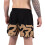 (X-Large) SCRAMBLE BAKA GRAPPLING FIGHT SHORTS - GOLD 4