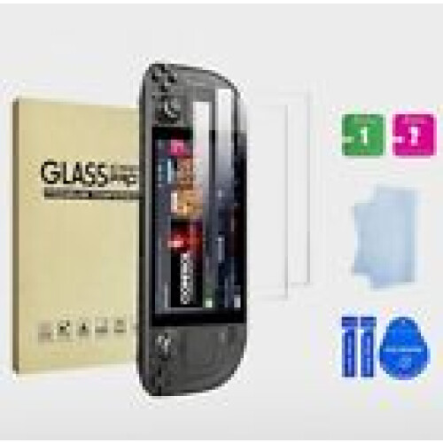 2 PCS Tempered Glass Cover Screen Protector For Steam Deck Game Console 1