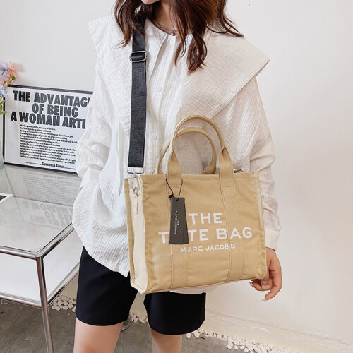 (3) Womens Handbags Designer Laptop Large Capacity Canvas Shoulder Tote Bags 2