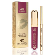 Gary Cockerill The Lustre Liquid Lipstick And Lip Liner VERY BERRY