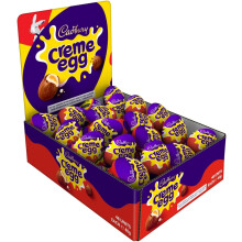 Cadbury Easter Creme Egg (Pack of 48) Milk Chocolate Filled With Creamy Filling