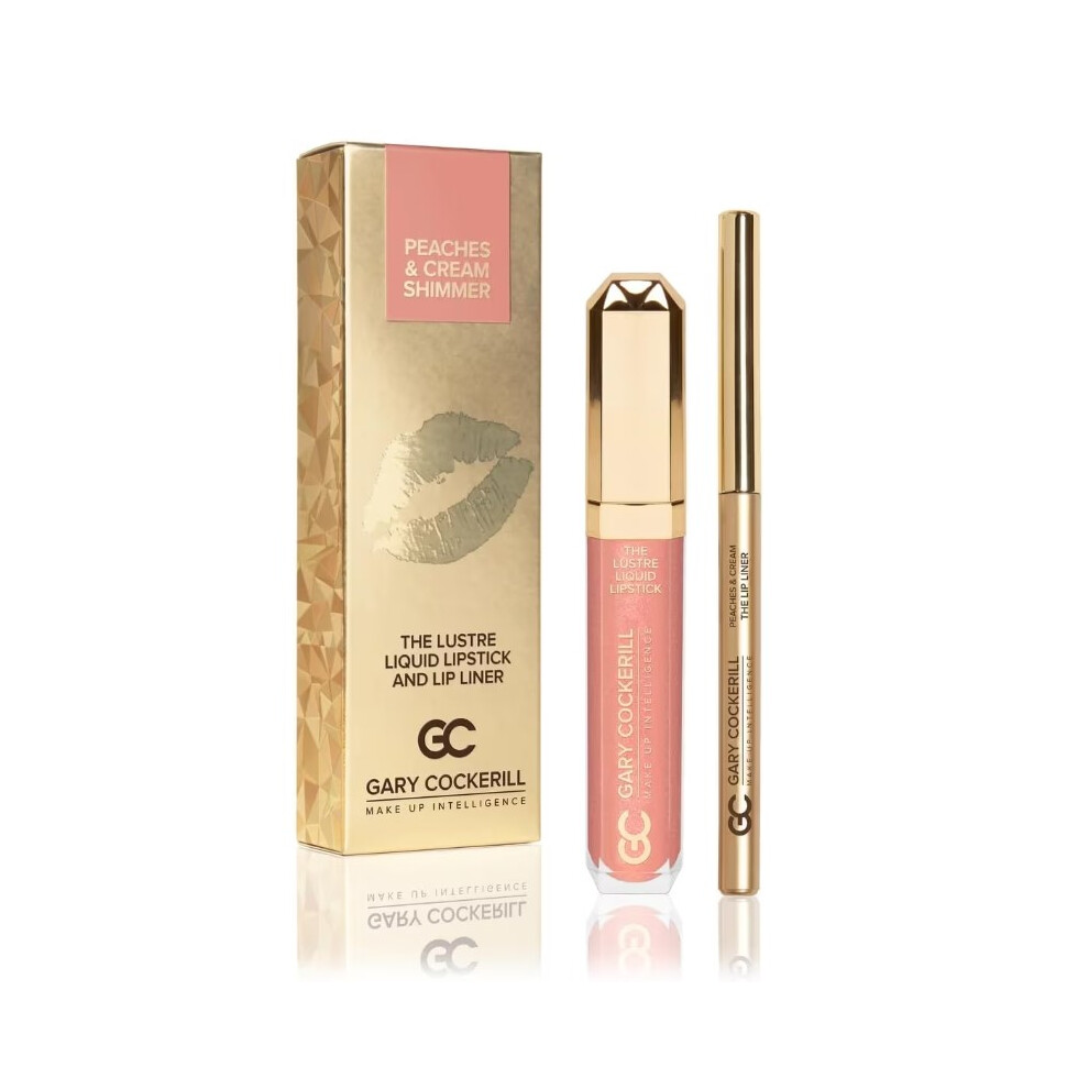 Gary Cockerill Make Up Intelligence Gary Cockerill The Lustre Liquid Lipstick And Liner Peaches And Cream