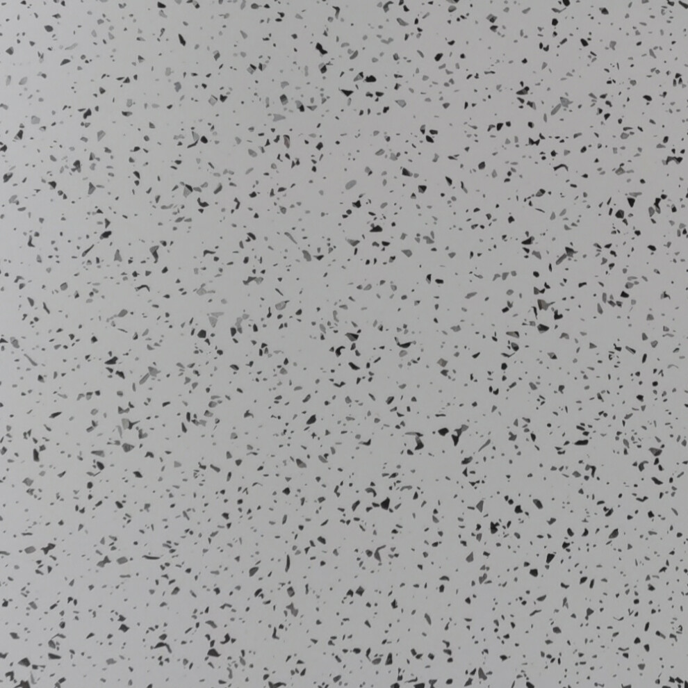 Nes Home White Sparkle 2400mm PVC Cladding Panels Ceiling Shower