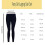3 Pack Girls  95% cotton Leggings 5