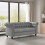 MCC (GREY) 2 seater Chesterfield Style Button Sofa Victoria 3