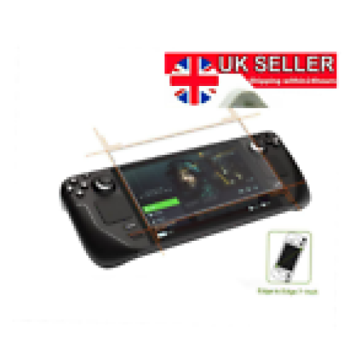 2 PCS Tempered Glass Cover Screen Protector For Steam Deck Game Console 2