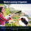 Cordless Jet Wash Power Washer 21V Electric Cordless Pressure Washer Pressure Cleaner Washer Ideal for Washing Cars Cleaning Fences Garden Floors 4