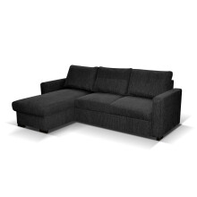 (Dark Grey) Tokyo Universal Corner Sofabed