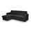 (Dark Grey) Tokyo Universal Corner Sofabed 1