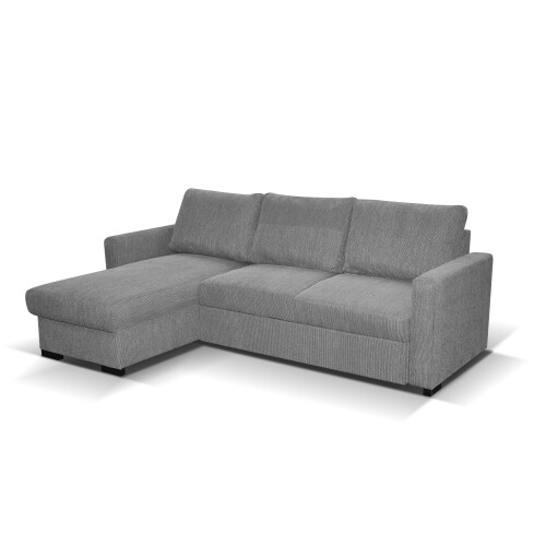 (Light Grey) Tokyo Universal Corner Sofabed