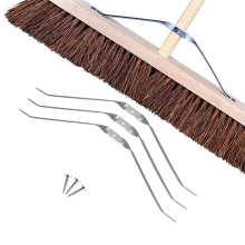 Outdoor Broom Stay Arm 3x Sweeping Industrial Heavy Support Bracket