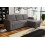 (Grey Jumbo Cord) Tokyo Universal Corner Sofabed 1