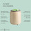Flip Dish Wax Warmer - Natural Linen 3