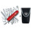 Victorinox (red/black (nylon)) Victorinox SWISS CHAMP Swiss army knife bundle pack - with free Victorinox pouch 1