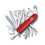 Victorinox (red/red) Victorinox SWISS CHAMP Swiss army knife bundle pack - with free Victorinox pouch 2