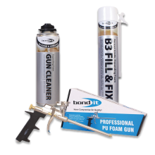 Bond It Expanding Foam Kits 750ml expanding Foam Professional Gun and Cleaner