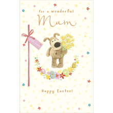 Boofle Mum Happy Easter Daffodil Blooms Easter Card Cute Greeting Card