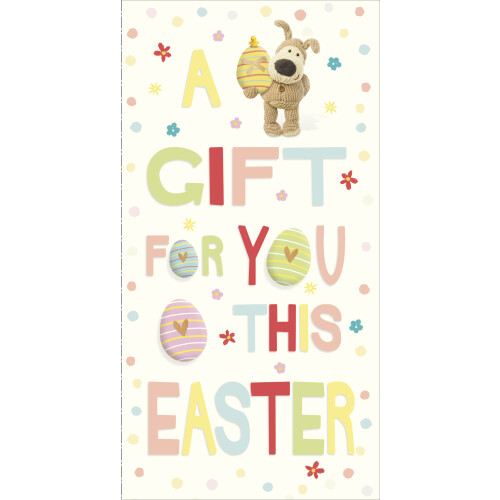 Boofle A Gift This Easter Fun Easter Gift Card Cute Money Wallet Card 1