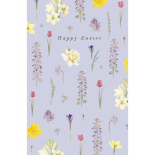 RHS Happy Easter Egg-citing Blossoms Easter Card Artistic Greeting Card