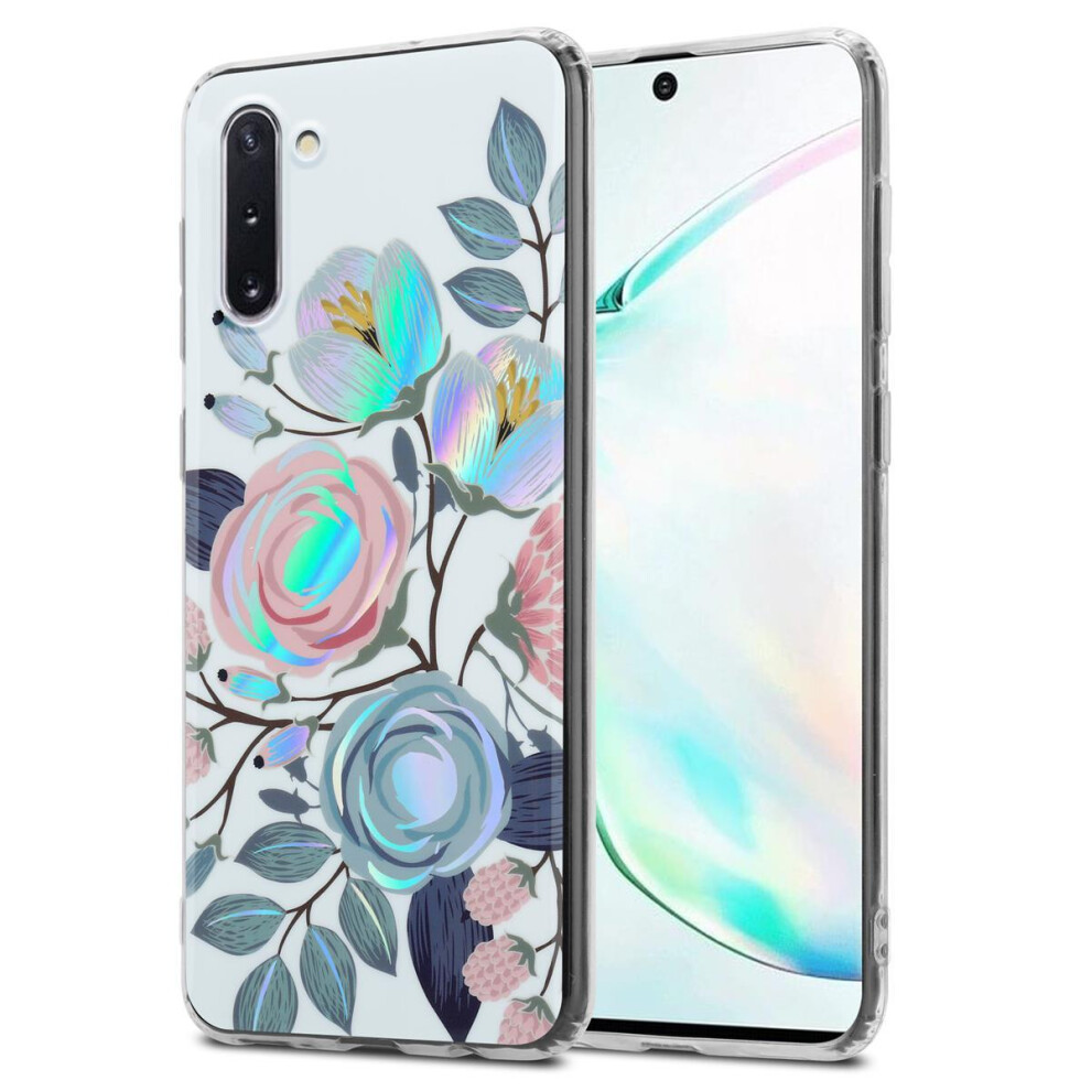 (PEONIES FLOWERS) Cadorabo Flower Case for Samsung Galaxy NOTE 10 Cover Protection TPU-image-OPC-P8RN7GW-NEW