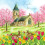 Woodmansterne Easter Blessings Hop Into Spring Artistic Easter Greeting Card 2