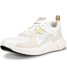 (6.5-7 (40EU) UK, Gold) ECCO Womens Biom 2.2 Lace Up Leisure Sporty Trainers Sneakers Shoes - Gold