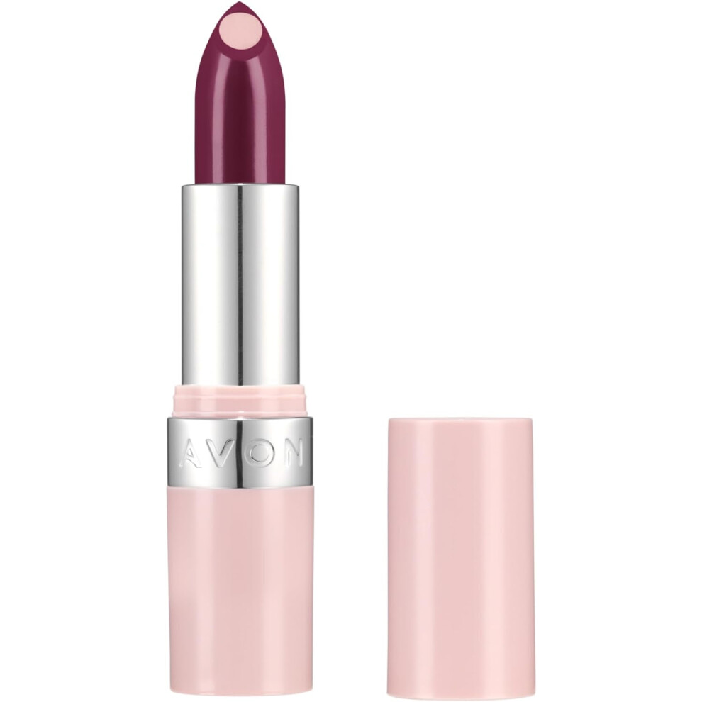 Avon hydramatic shine lipstick - burgundy