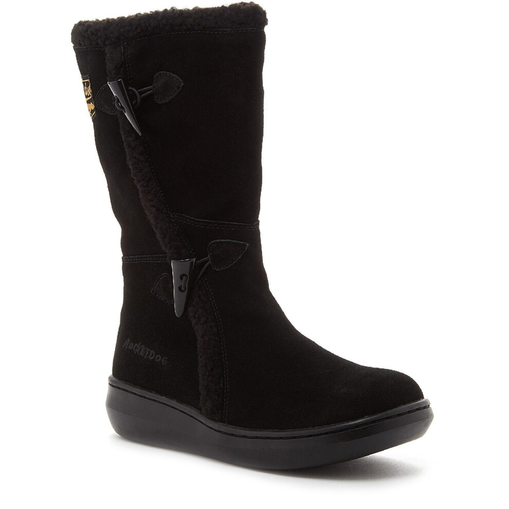 (7, Black) Rocket Dog Womens/Ladies Slope Mid Calf Winter Boot