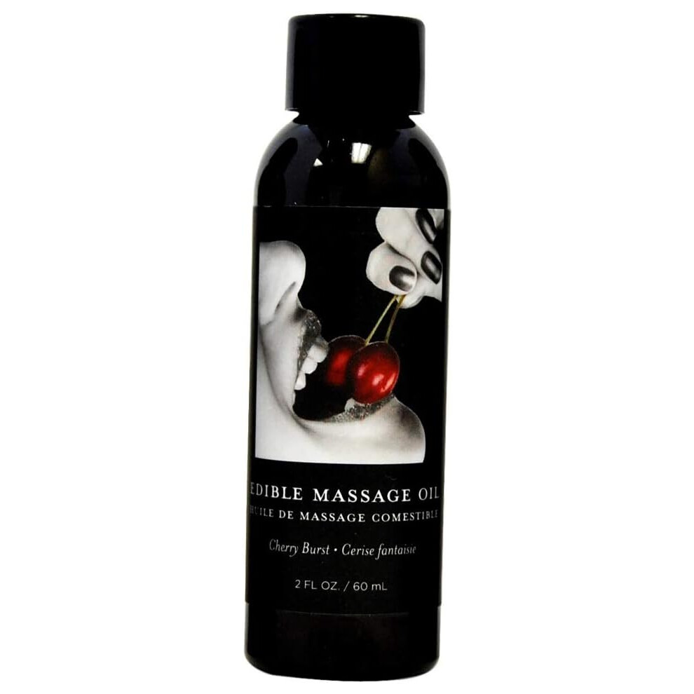 Cherry Flavored Edible Massage Oil with Vitamin E D and A 60ml