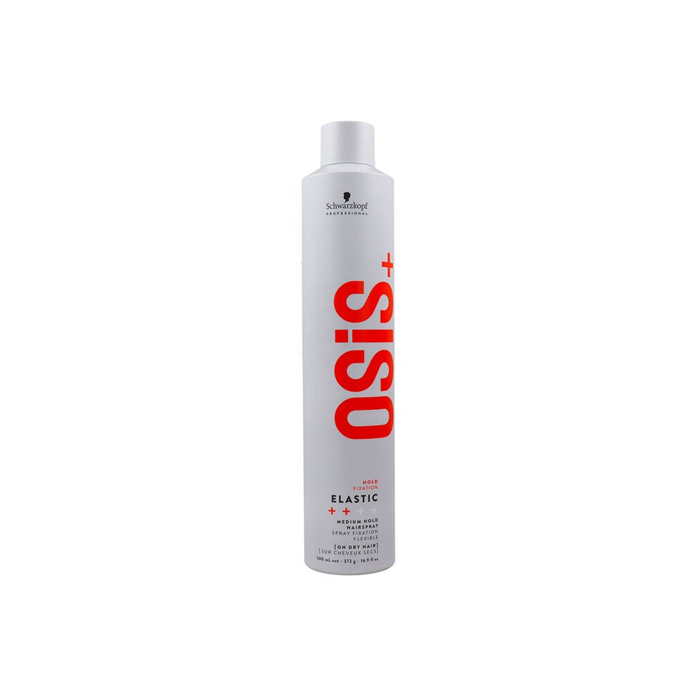 Medium Hold Spray Schwarzkopf Osis+ Elastic 500 ml (S4261098)
