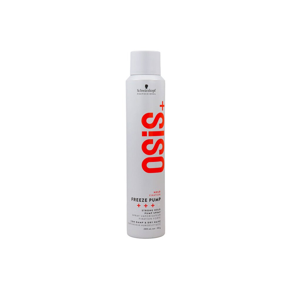 Strong Hold Hair Spray Schwarzkopf Osis+ Freeze Pump 200 ml (S4261231)
