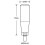 Drehbarer Griff mit festem M8x15-Gewinde 2