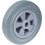 Pneu de borracha cinza com roda de 200 mm e 8 "com centro de plástico com capacidade de 820 kg, conjunto de 4 2
