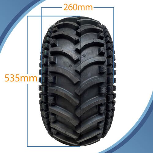 Parnells Pneu quad 22x11.00-8, Wanda P308, E marcado no aro PCD de 4 polegadas e 4 pinos 2