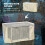 Outsunny Outsunny Fire Pit Table with 50,000 BTU Burner, Cover, Glass Screen, Grey 5