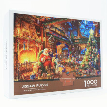 1000 Pieces Cardboard Jigsaw Puzzles Christmas Puzzle Every Piece Is Unique Pieces Fit Together Perfectly