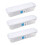 Wham 3 x 1.2L Bacon Storage Box Slim Clear White Lid Storage Container 30cm 5