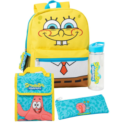 SpongeBob SquarePants SpongeBob SquarePants Logo Backpack Set