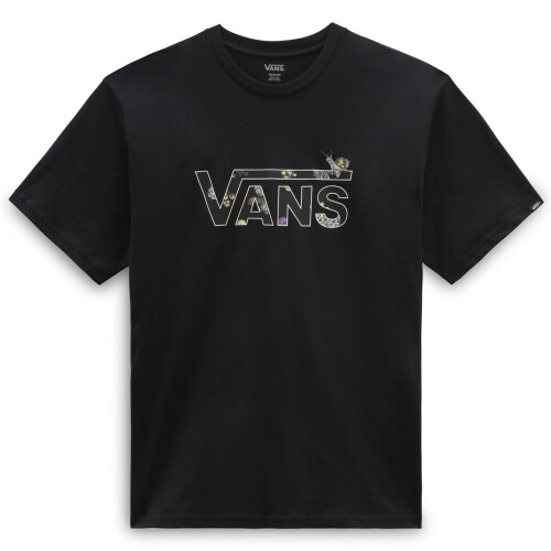Vans (S, Black) Vans Mens Snail Trail Crew Neck Short Sleeve T-Shirt Tee Top
