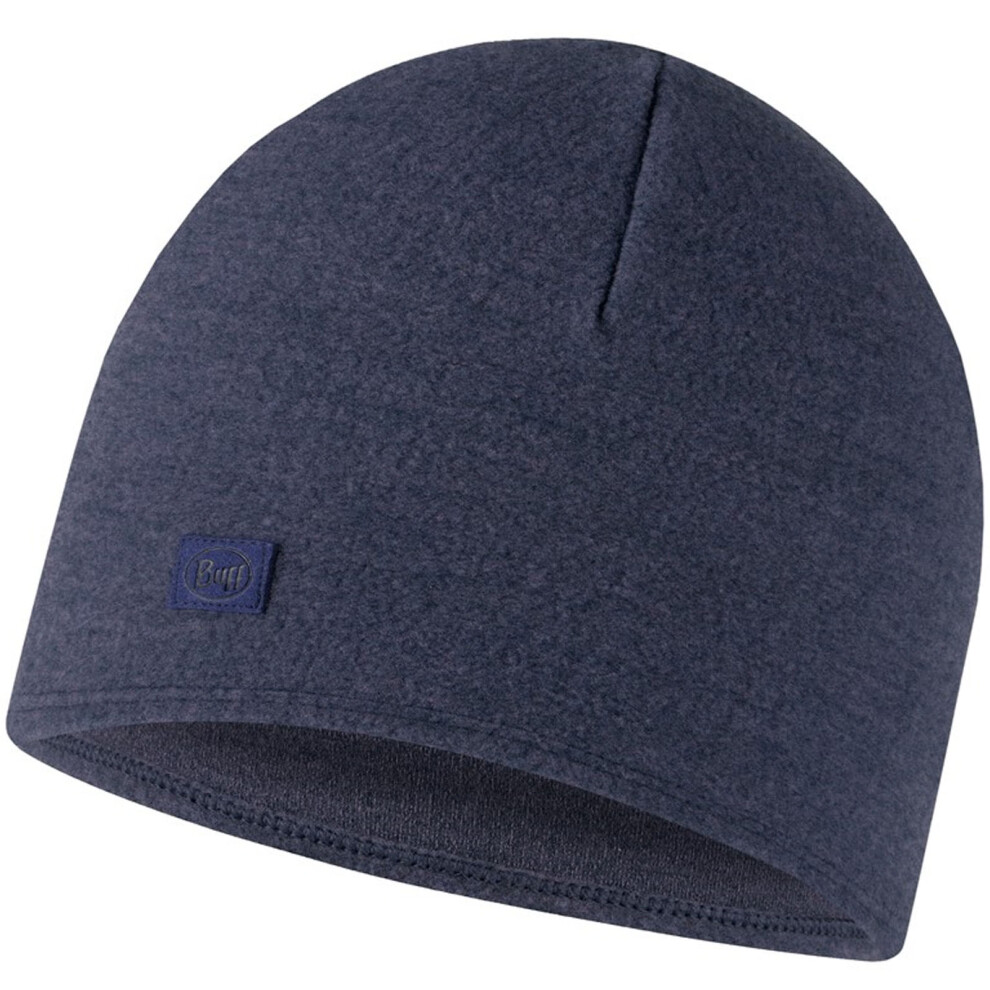 Buff (One Size, Navy) Adults Merino Fleece Thermal Soft Fleece Beanie Hat Blue