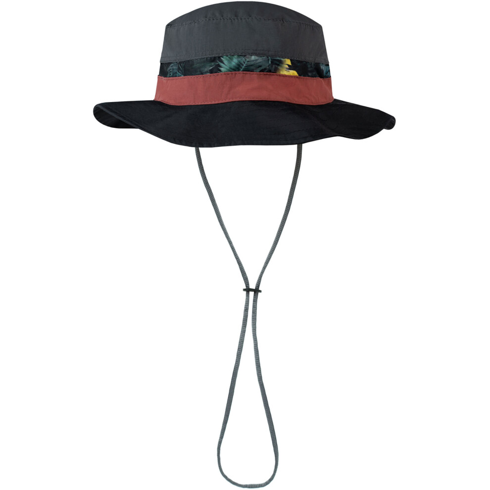 Buff (Sm, ) Adults Explore Booney Upf 50 Lightweight Festival Bucket Hat - Black