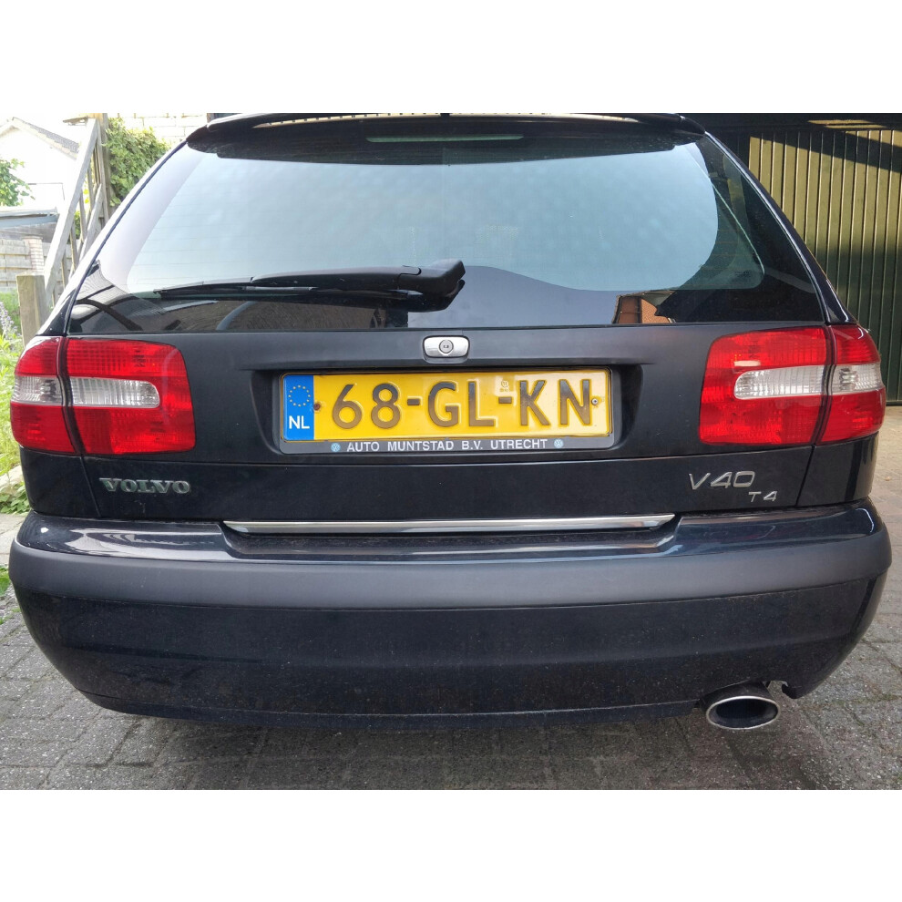 Volvo V40 Estate - Chrome Trunk Trim - Tailgate Accent - Premium Car Rear Detail - Shine Enhancer 4113563330364