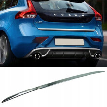 VOLVO V40 II - Chrome Trunk Trim - Tailgate Accent - Premium Car Rear Detail - Shine Enhancer