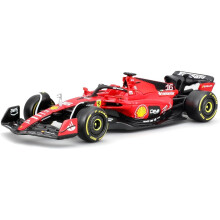 Bburago 1:43 F1 Ferrari SF-23 Diecast Model - Charles Leclerc #16 with Realistic Details and Authentic Decals - Board Game